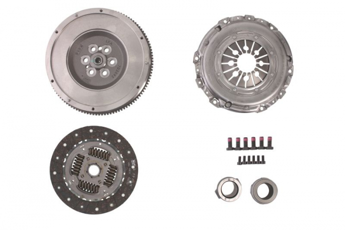 Set ambreiaj cu volanta rigida BMW Seria 1 (E81), 1 (E82), 1 (E87), 1 (E88), 3 (E90), 3 (E91), 3 (E92), 3 (E93), 5 (E60), 5 (E61), 5 (F10), 5 (F11), 6 (E63), 6 (E64), X3 (E83) 2.5 3.0 intre 2004-2013