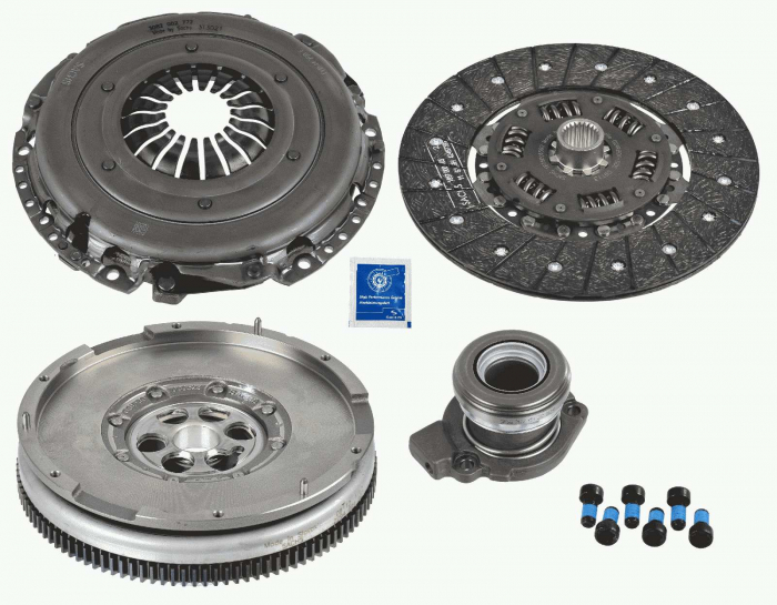Set ambreiaj (cu volanta si rulment hidraulic) (250mm) potrivit CHEVROLET MALIBU; OPEL INSIGNIA A; SAAB 9-5 2.0D 07.08-