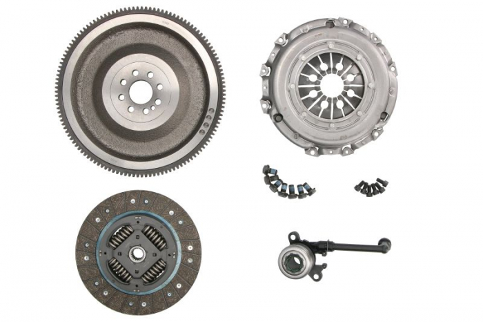 Set ambreiaj cu volanta si rulment pneumatic (240mm) potrivit NISSAN QASHQAI I, X-TRAIL II 2.0D 02.07-12.13