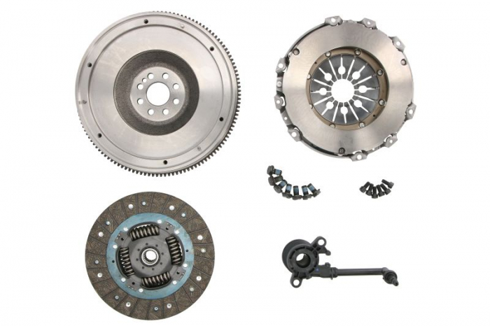 Set ambreiaj cu volanta si rulment pneumatic potrivit NISSAN QASHQAI I, X-TRAIL II 2.0D 2007-2013 (240mm) [2]