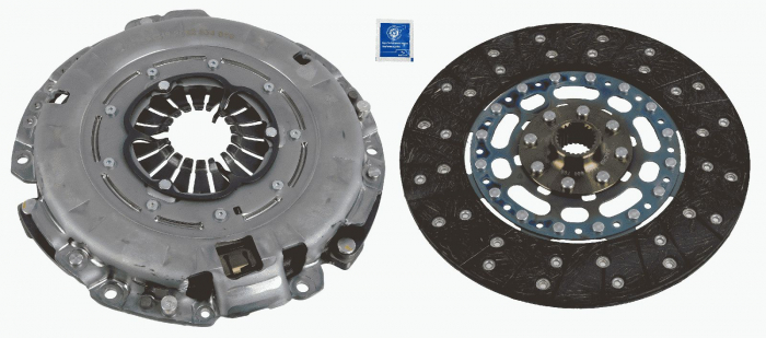 Set ambreiaj (fara rulment de eliberare; cu reglare automata, 250mm) potrivit SSANGYONG KORANDO 2.2D 07.15-