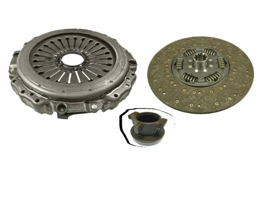 Set ambreiaj potrivit DAF CF 75, CF 85, XF 105 01.01-