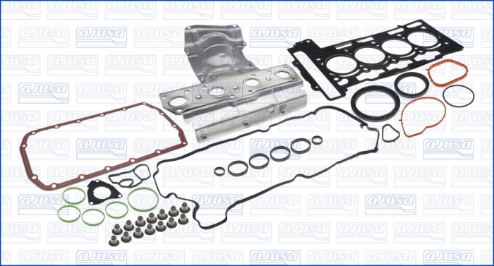 Set complet garnituri motor potrivit CITROEN C3 II; MINI (R56), (R57), (R58), (R59), CLUBMAN (R55), CLUBVAN (R55), COUNTRYMAN (R60), PACEMAN (R61) 1.4 1.4LPG 1.6 09.06-10.16