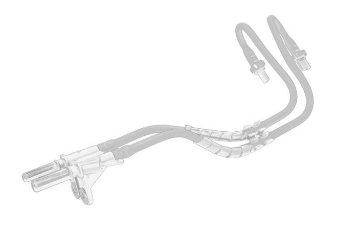 Set conducte inalta presiune instalatie injectie (pentru motor numar980092; pentru partea pompei) CITROEN JUMPER; FIAT DUCATO; PEUGEOT BOXER 3.0D dupa 2006 [2]