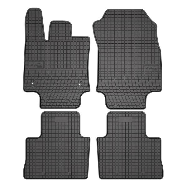 Set covorase cauciuc 4 piese BASIC, fata spate negru, potrivit TOYOTA RAV 4 V 12.18-, SUV