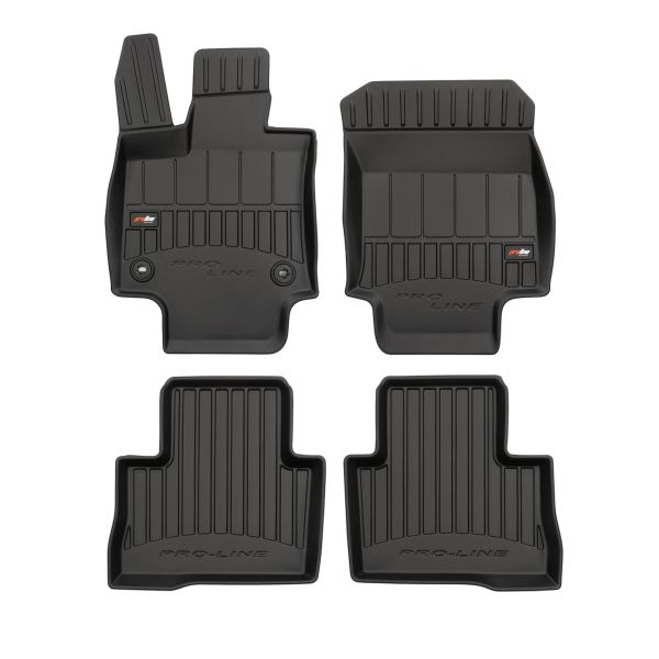 Set covorase cauciuc 4 piese proLine 3D, fata spate negru, potrivit TOYOTA RAV 4 V 12.18-, SUV, ((PL) z automatyczną skrzynią biegow)