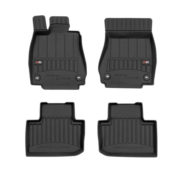 Set covorase cauciuc 4 piese proLine 3D, negru, potrivit LEXUS IS III 04.13-