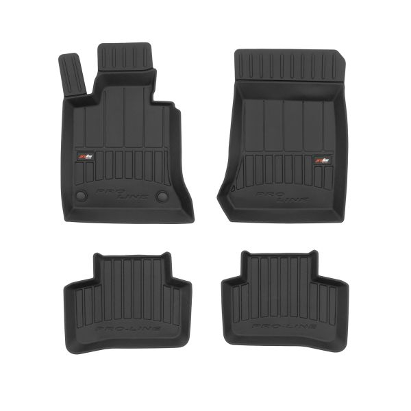 Set covorase cauciuc 4 piese proLine 3D, negru, potrivit MERCEDES GLK (X204) 06.08-12.15, SUV