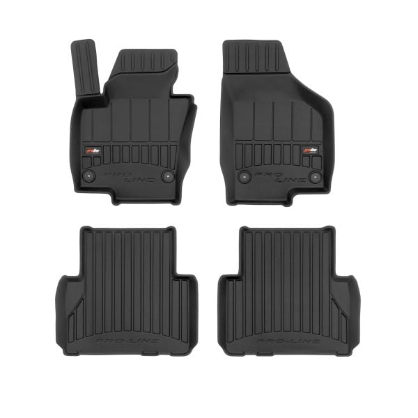 Set covorase cauciuc 4 piese proLine 3D, negru, potrivit SEAT ALHAMBRA 06.10-, SUV