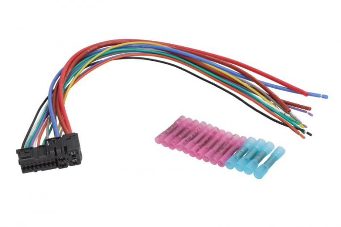 Set de reparat cabluri usa  (400mm, numar pini: 20, 0,5-2,5mm², 14 cabluri; cuplaj rapid termocontractabil cu adeziv, stanga/dreapta) potrivit AUDI A4 B6 1.6-4.2 11.00-12.05 [1]