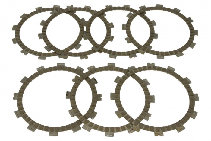 Set disc ambreiaj potrivit YAMAHA RD250, SR 250, DR 350, XT 350 85-95, YFZ 350