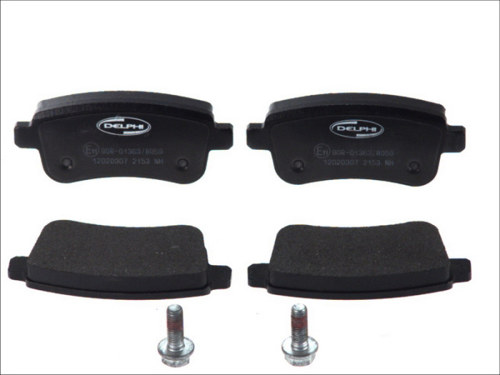 Set disc frana spate+placute frana spate Renault MEgane 3 [2]