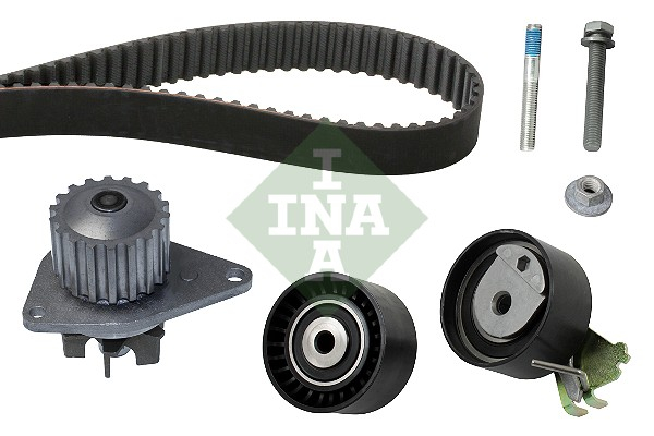Set distributie cu role 2 set set potrivit CITROEN C2, C3 I, C4, C4 I; PEUGEOT 1007, 206, 207, 307 1.4 dupa 2003 (curea + intinzator + pompa apa) [2]