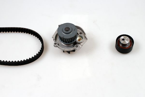 Set distributie potrivit ABARTH 124 SPIDER, 500 / 595 / 695, 500C / 595C / 695C, GRANDE PUNTO, PUNTO, PUNTO EVO; ALFA ROMEO GIULIETTA 1.2-3.0D dupa 1997 (curea + intinzator + pompa apa) [2]