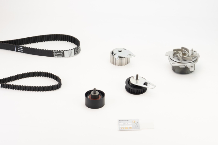 Set distributie potrivit ALFA ROMEO 145, 146, 147, 155, 156, 166, GTV, SPIDER; FIAT COUPE; LANCIA DEDRA, DELTA II 1.8/2.0 1995-2010 (curea + intinzator + pompa apa) [2]