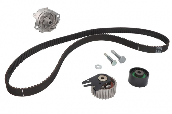 Set distributie (curea + intinzator + Pompa apa) potrivit ALFA ROMEO 145, 146, 147, 156, 159; FIAT BRAVA, BRAVO I, BRAVO II, DOBLO, DOBLO/MINIVAN, IDEA, MAREA, MULTIPLA 1.9D/2.4D 09.96- [2]