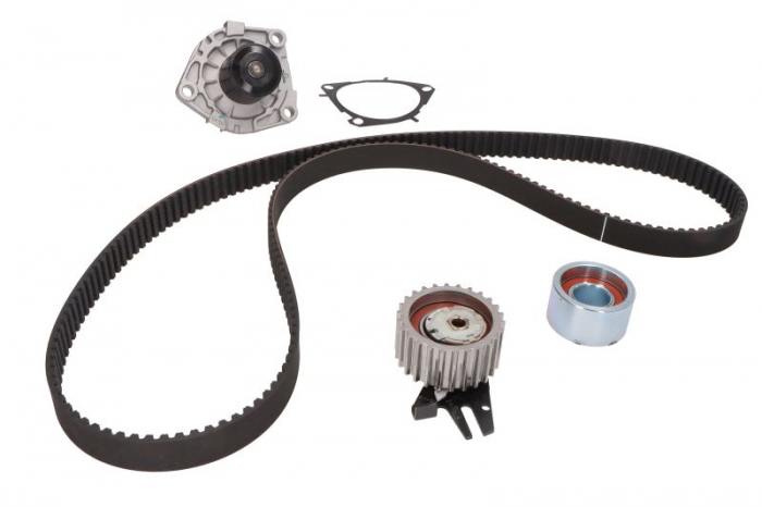 Set distributie (curea + intinzator + Pompa apa) potrivit ALFA ROMEO 147, 156, 159, 166; FIAT DUCATO, FREEMONT; JEEP RENEGADE; OPEL INSIGNIA A, INSIGNIA A COUNTRY 1.9D 2.0D 2.4D 11.02-
