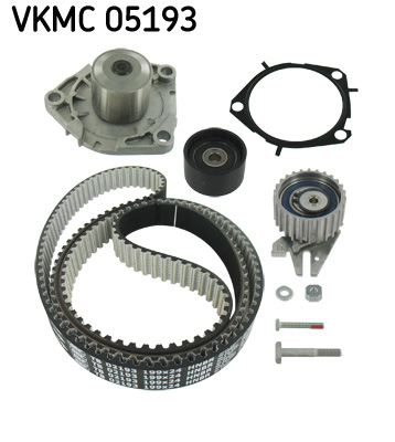 Set distributie potrivit ALFA ROMEO 147, 156, 159, BRERA, GIULIETTA, GIULIETTA/HATCHBACK, GT, SPIDER; CADILLAC BLS; CHEVROLET MALIBU 1.9D/2.0D/2.4D dupa 2001 (curea + intinzator + pompa apa) [2]