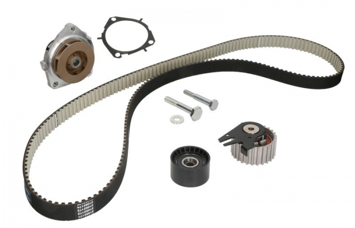 Set distributie (curea + intinzator + Pompa apa) potrivit ALFA ROMEO 147, 156, 159, BRERA, GIULIETTA, GIULIETTA/HATCHBACK, GT, SPIDER; FIAT 500X, BRAVO II, CROMA 1.9D/2.0D/2.4D 05.01- [2]