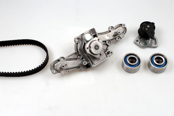 Set distributie potrivit ALFA ROMEO 147, 156, 166, GT, GTV, SPIDER; LANCIA KAPPA, THESIS 2.5/3.0/3.2 1994-2010 (curea + intinzator + pompa apa) [2]