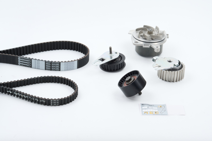 Set distributie potrivit ALFA ROMEO 147, 156, GT, GTV, SPIDER; FIAT COUPE; LANCIA DEDRA, DELTA II, LYBRA 1.8/2.0 1996-2010 (curea + intinzator + pompa apa) [2]