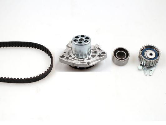 Set distributie potrivit ALFA ROMEO 147, 159, 166, BRERA, SPIDER; FIAT CROMA, DUCATO, FREEMONT; JEEP RENEGADE; LANCIA THESIS 1.9D/2.0D/2.4D dupa 2004 (curea + intinzator + pompa apa) [2]