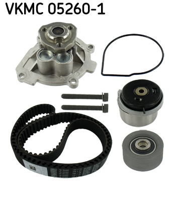 Set distributie potrivit ALFA ROMEO 159; CHEVROLET AVEO, AVEO / KALOS, CRUZE, ORLANDO, TRAX; FIAT CROMA, STILO; OPEL ASTRA G 1.4-1.8LPG dupa 2000 (curea + intinzator + pompa apa) [2]