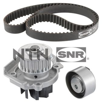 Set distributie potrivit ALFA ROMEO GIULIETTA/HATCHBACK; AUDI A6 C7; FIAT 500, 500L, FIORINO, GRANDE PUNTO, LINEA, PANDA, PANDA/HATCHBACK 1.1-3.0D dupa 2003 (curea + intinzator + pompa apa) [2]
