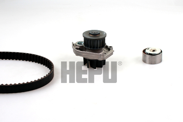 Set distributie (curea + intinzator + Pompa apa) potrivit ALFA ROMEO GIULIETTA HATCHBACK; FIAT 500L, FIORINO, FIORINO MINIVAN, GRANDE PUNTO, LINEA, PANDA 1.1-1.4LPG 09.00-
