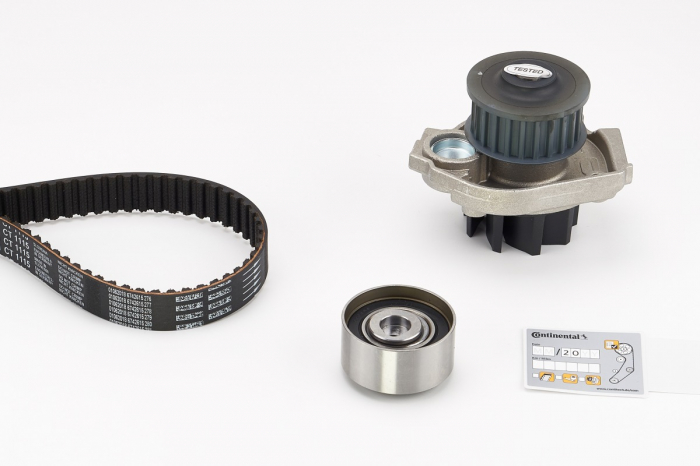 Set distributie (curea + intinzator + Pompa apa) potrivit ALFA ROMEO MITO; FIAT 500, 500 C, 500L, DOBLO, DOBLO/MINIVAN, FIORINO, FIORINO/MINIVAN, GRANDE PUNTO, IDEA 1.2-1.4LPG 09.93- [3]