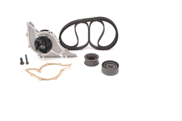 Set distributie potrivit AUDI 80 B4, A4 B5, A6 C4, A8 D2, CABRIOLET B3, COUPE B3 2.4/2.6/2.8 1991-2001 (curea + intinzator + pompa apa) [2]