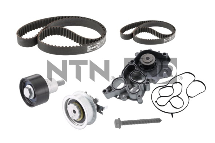 Set distributie potrivit AUDI A1, A1 CITY CARVER, A3, A5, Q2, Q3; CUPRA LEON; SEAT ARONA, ATECA, IBIZA IV, IBIZA IV SC, IBIZA IV ST 1.0-Electric dupa 2011 (curea + intinzator + pompa apa) [2]