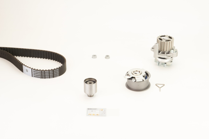 Set distributie potrivit AUDI A2, A3, A4 B6, A4 B7, A6 C5; FORD GALAXY I, GALAXY MK I; SEAT ALHAMBRA, ALTEA, ALTEA XL 1.2D/1.9D/2.0D 1995-2011 (curea + intinzator + pompa apa) [2]