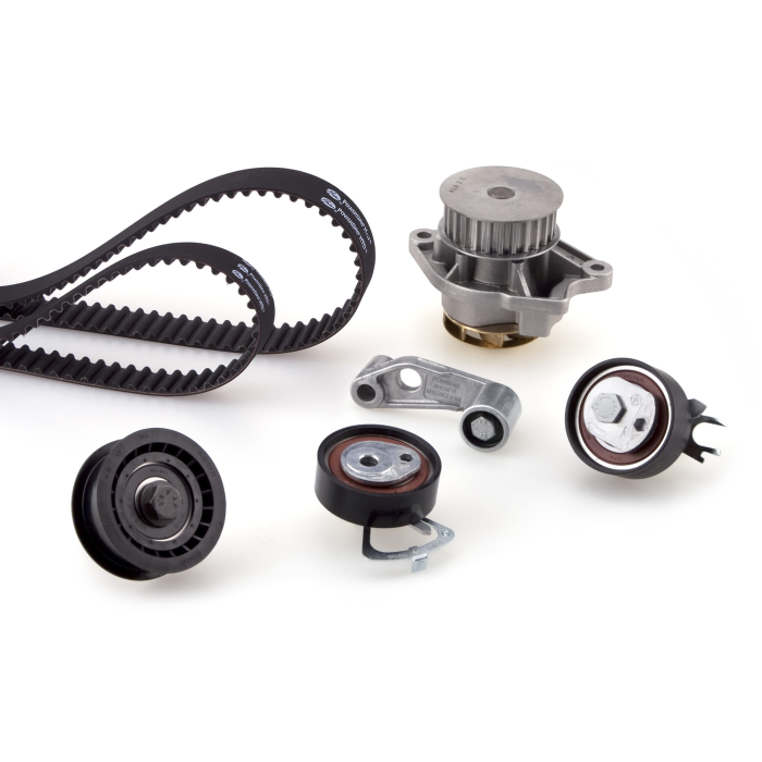 Set distributie potrivit AUDI A2; SEAT ALTEA, ALTEA XL, AROSA, CORDOBA, CORDOBA VARIO, IBIZA II, IBIZA III, IBIZA IV 1.4/1.4LPG/1.6 1996-2015 (curea + intinzator + pompa apa) [2]