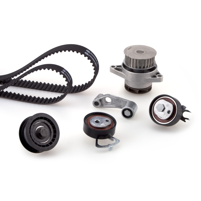 Set distributie potrivit AUDI A2; SEAT LEON, TOLEDO II; VW BORA, BORA I, GOLF IV, LUPO I, POLO, POLO III 1.6 1998-2006 (curea + intinzator + pompa apa) [2]