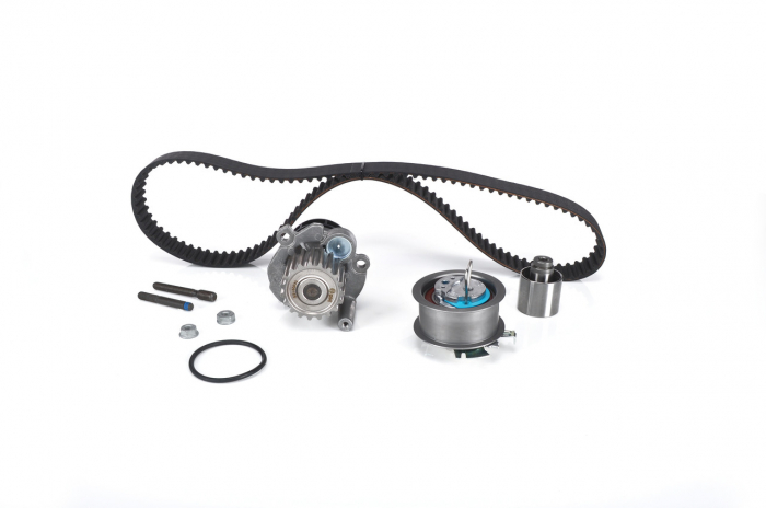 Set distributie potrivit AUDI A2; VW JETTA III 1.2D/1.9D 2001-2010 (curea + intinzator + Pompa apa) [3]