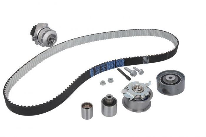 Set distributie (curea + intinzator + Pompa apa) potrivit AUDI A3, A4 ALLROAD B8, A4 B7, A4 B8, A5, A6 C6, Q5, TT; SEAT ALTEA, ALTEA XL, EXEO, EXEO ST, LEON 2.0D 05.03-07.18 [2]