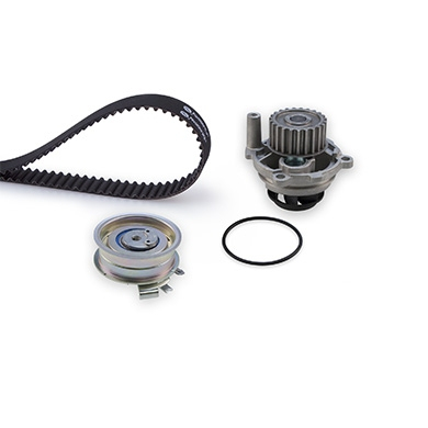 Set distributie potrivit AUDI A3, A4 B5, A4 B6, A4 B7; SEAT ALTEA, ALTEA XL, CORDOBA, CORDOBA VARIO, EXEO, EXEO ST, IBIZA II, LEON 1.6-2.0 1994-2015 (curea + intinzator + pompa apa) [2]
