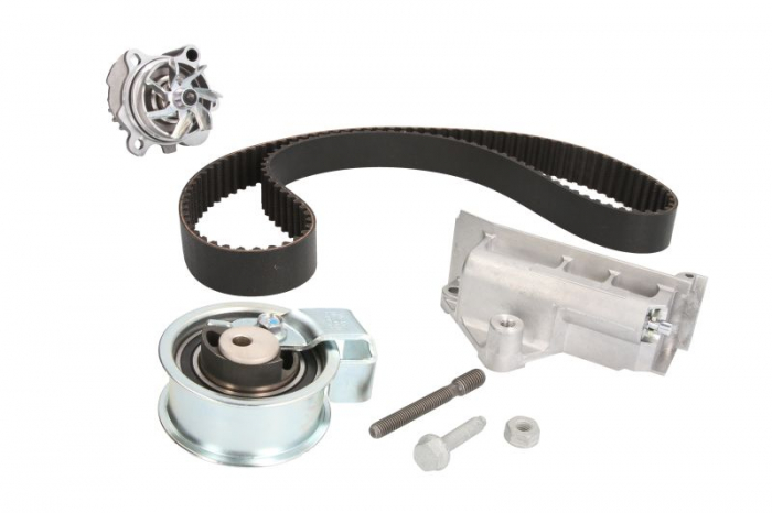 Set distributie (curea + intinzator + Pompa apa) potrivit AUDI A3, A4 B5, A4 B6, A6 C5; FORD GALAXY I, GALAXY MK I; SEAT ALHAMBRA, LEON, TOLEDO II; SKODA OCTAVIA I 1.2D 1.9D 03.95-10.10