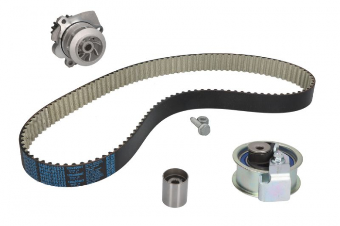 Set distributie (curea + intinzator + Pompa apa) potrivit AUDI A3, A4 B5, A4 B6, A6 C5; FORD GALAXY I; SEAT ALHAMBRA, LEON, TOLEDO II; SKODA OCTAVIA I, SUPERB I; VW BORA 1.9D 03.95-09.10 [2]