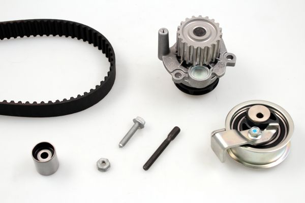 Set distributie (curea + intinzator + Pompa apa) potrivit AUDI A3, A4 B5, A4 B6, A6 C5; FORD GALAXY I; SEAT ALHAMBRA, LEON, TOLEDO II; SKODA OCTAVIA I, SUPERB I; VW BORA 1.9D 03.95-09.10