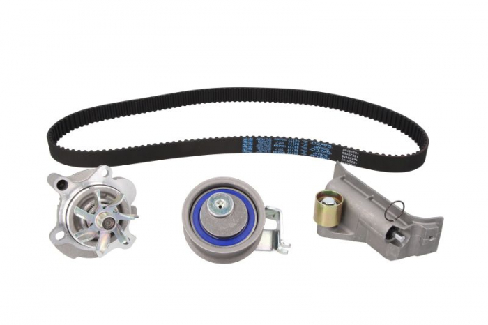 Set distributie (curea + intinzator + Pompa apa) potrivit AUDI A3, A4 B5, A6 C5, TT; SEAT ALHAMBRA, CORDOBA, IBIZA II, LEON, TOLEDO II; SKODA OCTAVIA I; VW BORA, BORA I 1.8 01.95-12.10