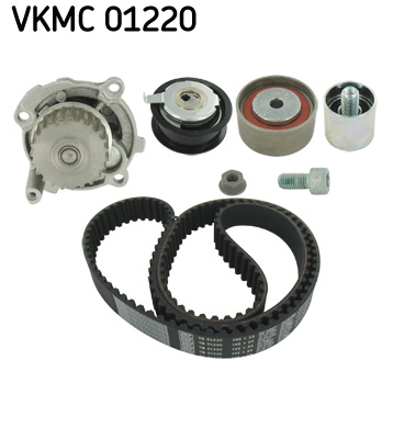 Set distributie potrivit AUDI A3, A4 B6, A4 B7; SEAT LEON; VW GOLF V, GOLF VI, SCIROCCO III, TOURAN 2.0 2002-2017 (curea + intinzator + pompa apa) [2]