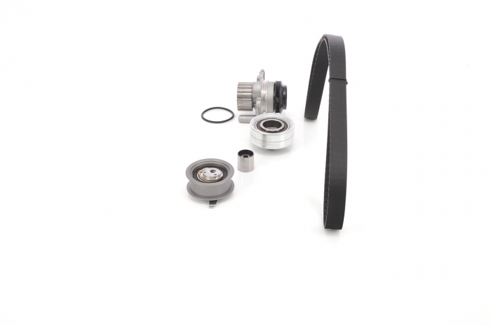 Set distributie (curea + intinzator + Pompa apa) potrivit AUDI A3; SEAT IBIZA III; SKODA FABIA I, OCTAVIA I, OCTAVIA I/KOMBI; VW BORA I, GOLF IV, POLO, POLO III CLASSIC 1.9D 09.96-03.10 [4]
