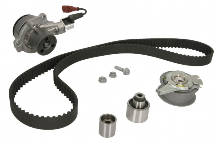 Set distributie (curea + intinzator + Pompa apa) potrivit AUDI A3; SEAT LEON; SKODA KODIAQ I, OCTAVIA III, OCTAVIA IV; VW ARTEON, GOLF VII, PASSAT B8, TIGUAN, TOURAN 2.0D 04.12- [2]