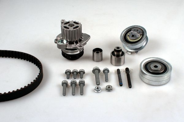 Set distributie potrivit AUDI A3; SKODA OCTAVIA II 2.0D 2003-2013 (curea + intinzator + pompa apa) [2]