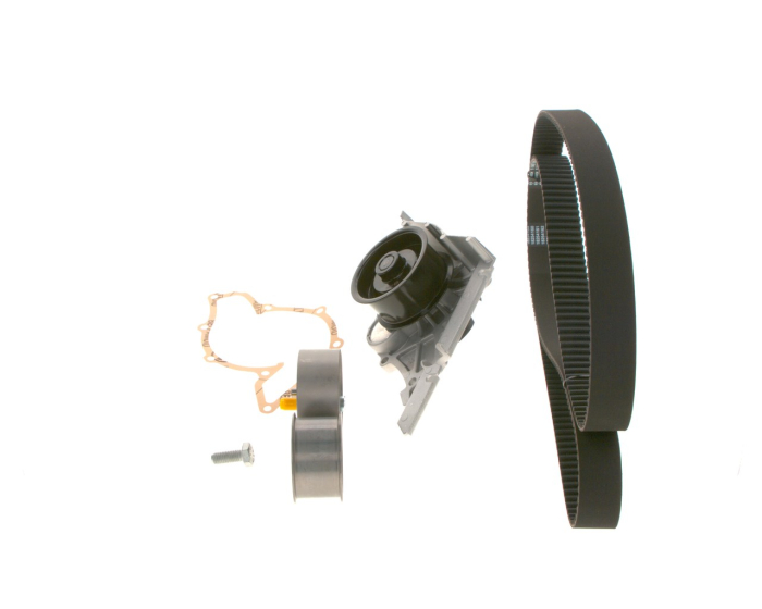 Set distributie potrivit AUDI A4 B5, A4 B6, A6 C4, A6 C5, A8 D2; SKODA SUPERB I; VW PASSAT B5, PASSAT B5.5 2.4/2.7/2.8 1994-2008 (curea + intinzator + pompa apa) [2]