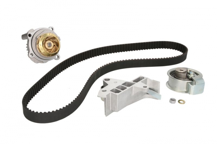 Set distributie (curea + intinzator + Pompa apa) potrivit AUDI A4 B6, A4 B7, A6 C5; VW PASSAT B5.5 2.0 11.00-06.08 [2]