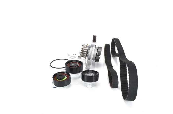 Set distributie potrivit AUDI A6 C4; VW CALIFORNIA T4 CAMPER, LT 28-35 II, LT 28-46 II, TRANSPORTER T4 2.4D/2.5D 1990-2006 (curea + intinzator + pompa apa) [3]