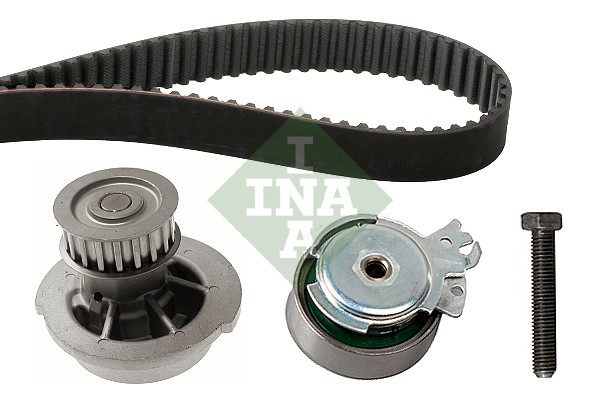 Set distributie potrivit CHEVROLET AVEO / KALOS, LACETTI, LANOS; DAEWOO CIELO, KALOS, LANOS; FSO LANOS 1.3/1.4/1.5 dupa 1995 (curea + intinzator + pompa apa) [2]